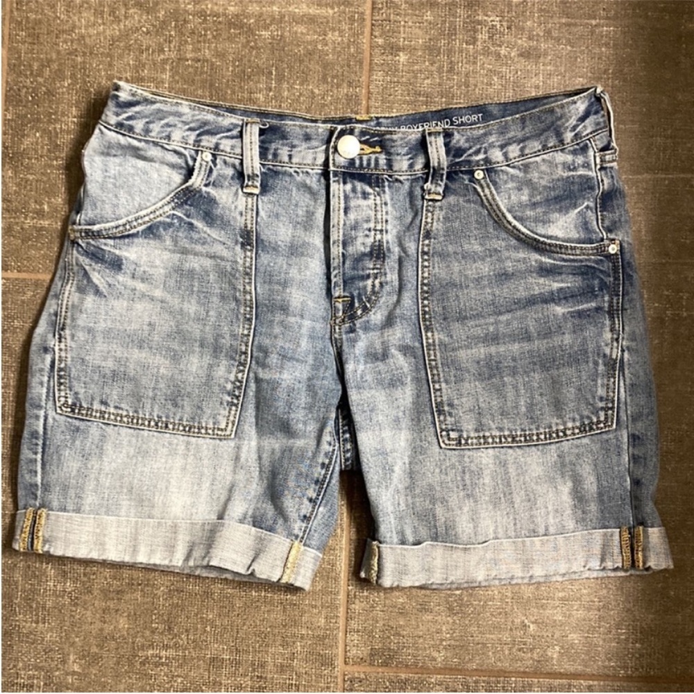 GAP Denim Boyfriend Low rise Shorts